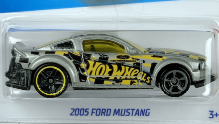 Машинка Базова Hot Wheels 2005 Ford Mustang Spoiler Alert 1:64 HCV12 Grey - Retromagaz, image 2