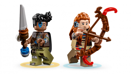 Конструктор Lego Horizon Adventures Aloy и Varl против Shell-Walker и Sawtooth Games 77037 Новый - Retromagaz, image 4