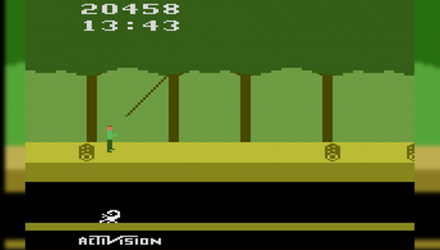 Гра Atari 2600 Pitfall! Black Б/У - Retromagaz, image 1