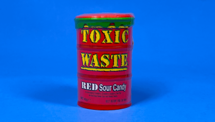 Набор Конфеты  Toxic Waste Yellow Hazardously Sour Candy 42g  + Green Sour Candy + Orange Nuclear Fusion Sour Candy + Purple Sour Candy + Red Sour Candy - Retromagaz, image 5