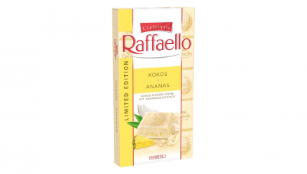 Шоколад Білий Raffaello з Ананасом і Кокосом 90g - Retromagaz, image 3