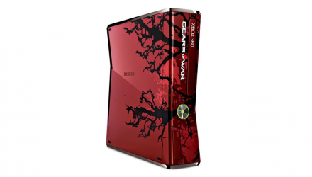 Набор Консоль Microsoft Xbox 360 S Gears Of War Limited Edition Freeboot 250GB Red + 5 Встроенных Игр Б/У  + Геймпад Беспроводной  Black - Retromagaz, image 3