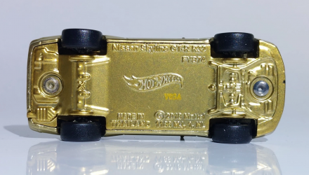 Машинка Premium Hot Wheels Nissan Skyline GT-R (BNR32) Chase Vintage Racing Club 1:64 JKF23 Gold - Retromagaz, image 5