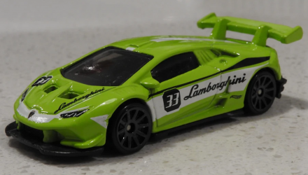 Машинка Базовая Hot Wheels Lamborghini Huracan LP 620-2 Super Trofeo Speed Graphics 1:64 DVB64 Green - Retromagaz, image 2