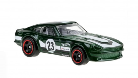 Машинка Базовая Hot Wheels Datsun 240Z Then and Now 1:64 JJL53 Green - Retromagaz, image 4