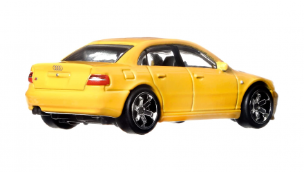 Машинка Premium Hot Wheels Audi S4 Quattro Deutschland Design 1:64 HCJ95 Yellow - Retromagaz, image 3