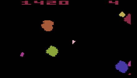 Гра Atari 2600 Asteroids Black Б/У - Retromagaz, image 5