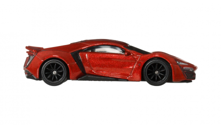Машинка Premium Hot Wheels Lykan Hypersport W Motors Lykan HyperSport Fast & Furious 1:64 JHW70 Red - Retromagaz, image 4