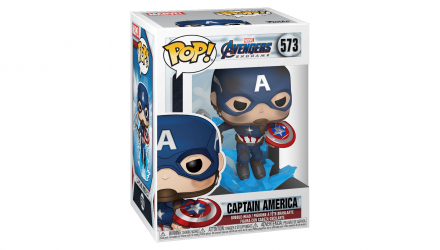 Фігурка FUNKO POP! Капітан Америка з Мйольніром Captain America with Broken Shield 95mm 573 45137 - Retromagaz, image 1