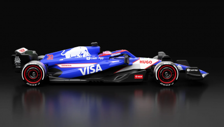 Машинка Premium Hot Wheels Visa Cash App RB Formula One Team (#30) Formula One 1:64 JBM24 Blue - Retromagaz, image 3