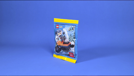 Конструктор Lego Фігурка Arctic Explorer with Snowmobile Paper Bag City 952512 cty1938 Новий - Retromagaz, image 3