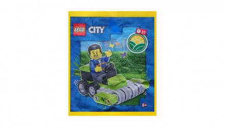 Конструктор Lego Farmer with Lawn Mower City 952303 cty1574 Новый - Retromagaz, image 1