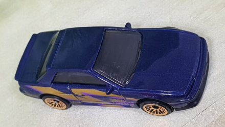 Машинка Базова Hot Wheels Nissan Silvia (S13) Speed Graphics 1:64 GHF03 Dark Blue - Retromagaz, image 6