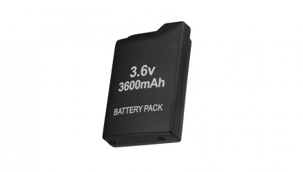 Аккумулятор RMC PlayStation Portable Slim 2xxx 3xxx Black 3600 mAh Новый - Retromagaz, image 4