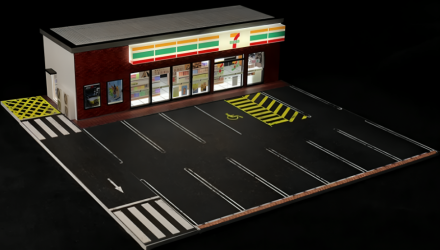 Діорама G-Fans 7-Eleven Diorama 1:64 710020 Black - Retromagaz, image 2