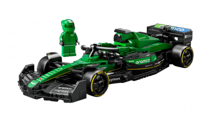 Конструктор Lego Автомобиль для Гонки Aston Martin Aramco F1 AMR24 Speed Champions 77245 Новый - Retromagaz, image 2