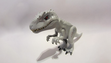 Фигурка Lego Динозавр Indominus Rex with Silver Spots Animals indorex02 Light Bluish Grey Б/У - Retromagaz, image 4