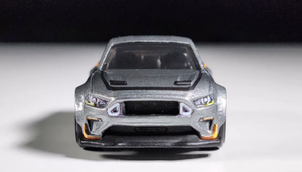 Тематическая Машинка Hot Wheels '18 Ford Mustang RTR Spec 5 Mustang 60th 1:64 JBY53 Grey - Retromagaz, image 5