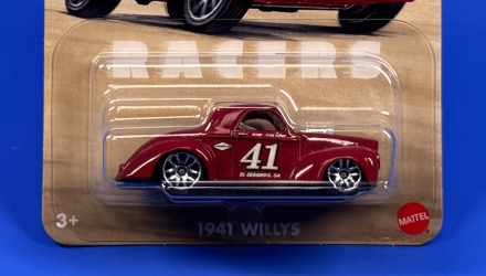 Тематична Машинка Hot Wheels 1941 Willys Salt Flat Racers 1:64 JBY83 Red - Retromagaz, image 3