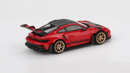 Машинка Premium MINI GT Porsche 911 (992) GT3 RS Blister Packaging 1:64 MGT01060-BL Red - Retromagaz, image 2