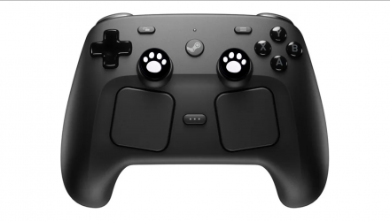 Накладки на Стіки 2шт RMC Cat Paw Nintendo Switch Wii Steam Deck Black - Retromagaz, image 2