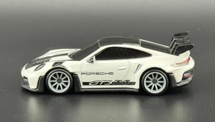 Машинка Premium Hot Wheels Gran Turismo 2022 Porsche 911 GT3 RS Pop Culture 1:64 JHW82 White - Retromagaz, image 3
