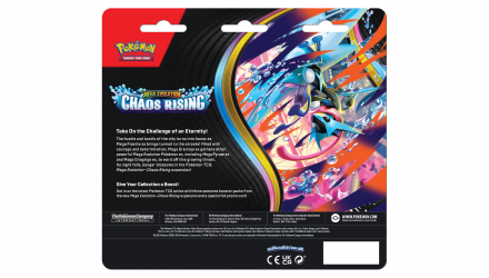 Картки Коллекционная Игра Pokemon Mega Evolution Chaos Rising 3 Pack Blister - Retromagaz, image 2