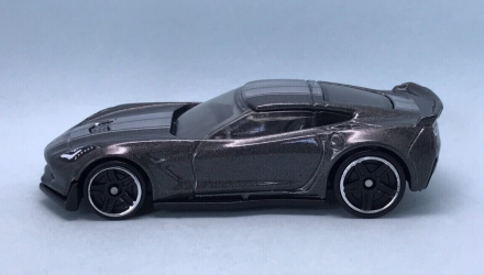 Машинка Базова Hot Wheels Corvette C7 Z06 Then and Now 1:64 HKJ40 Grey - Retromagaz, image 4