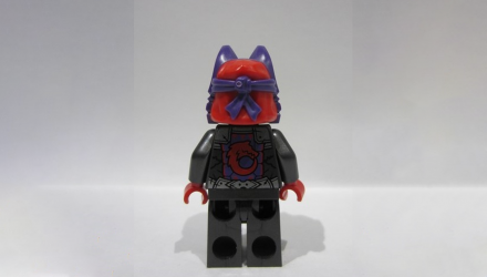 Фігурка Lego Wolf Clan Mask Warrior Dark Purple and Red Mask Energy Claws Ninjago njo0899 71820 Новий image_3 Фігурка Lego Wolf Clan Mask Warrior Dark Purple and Red Mask Energy Claws Ninjago njo0899 71820 Новий - Retromagaz, image 3