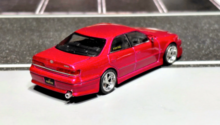 Машинка Premium Tarmac Works VERTEX Toyota Mark II JZX100 1:64 T64G-024-RE Red - Retromagaz, image 2