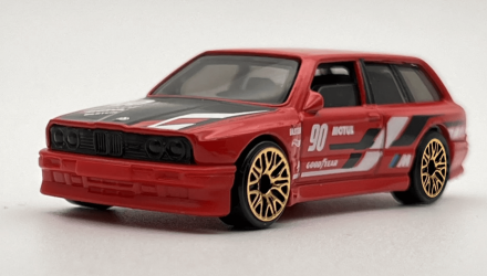 Машинка Базова Hot Wheels BMW M3 Wagon Modified 1:64 HTD89 Red - Retromagaz, image 1