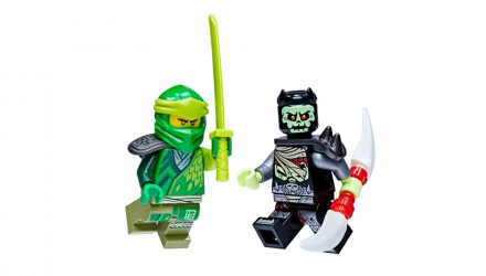 Конструктор Lego Metal Box Lloyd vs. Bone Warrior Ninjago 112325 njo0791 njo0727 Новый - Retromagaz, image 1