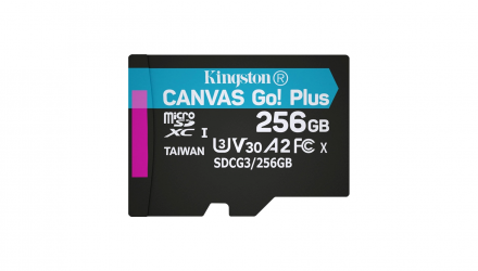 Карта Памяти Canvas Go! Plus UHS-I U3 V30 A2 256Gb Б/У - Retromagaz, image 1