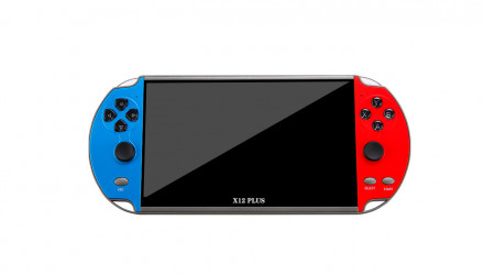 Консоль RMC PSP X12 PLUS 7" + 21000 ігор NES SNES PS1 Blue Red - Retromagaz, image 1