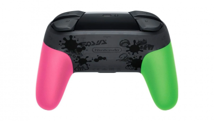 Геймпад Бездротовий Nintendo Switch Pro Controller Splatoon 2 Limited Edition Black Новий - Retromagaz, image 3