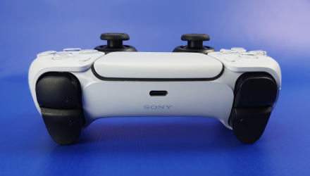 Набор Геймпад Беспроводной Sony PlayStation 5 DualSense White Новый  + Накладки на Стики RMC PlayStation 5 4 3 2 1 Xbox Black White - Retromagaz, image 3