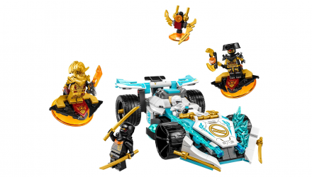 Конструктор Lego Zane's Dragon Power Spinjitzu Race Car Ninjago 71791 Новий - Retromagaz, image 2