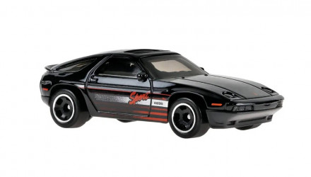 Машинка Базовая Hot Wheels Porsche 1983 Porsche 928S HW Euro 1:64 JJK15 Black - Retromagaz, image 4