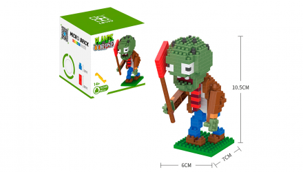 Набор Micro Brick Flag Zombie 7038A Plants vs. Zombies Новый - Retromagaz, image 2