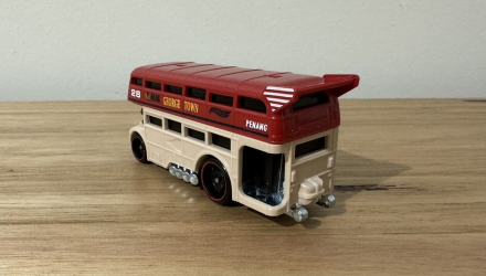 Машинка Базова Hot Wheels Trouble Decker Fast Transit 1:64 HTB45 Red - Retromagaz, image 2