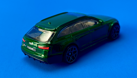 Машинка Базова Hot Wheels '17 Audi RS 6 Avant Wagons 1:64 HKH69 Green - Retromagaz, image 3