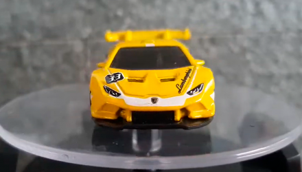 Машинка Базова Hot Wheels Lamborghini Huracan LP 620-2 Super Trofeo Speed Graphics 1:64 DTX66 Yellow - Retromagaz, image 5