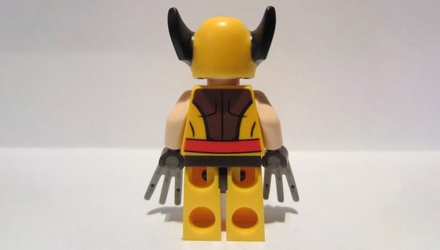 Фигурка Lego Marvel Wolverine Bright Light Orange and Black Mask Super Heroes sh0118 Б/У - Retromagaz, image 2