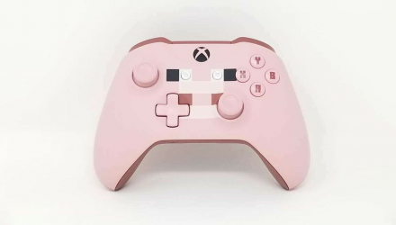 Геймпад Бездротовий Microsoft Xbox One Minecraft Pig Special Edition Version 2 Pink Б/У - Retromagaz, image 2