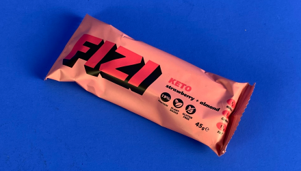 Батончик Fizi Протеїновий Keto Strawberry & Almond 45g - Retromagaz, image 3