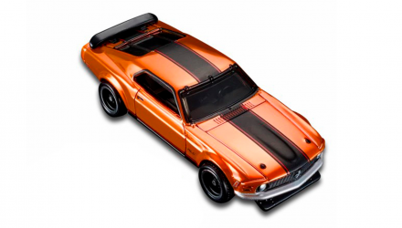 Машинка Premium Hot Wheels '70 Ford Mustang Boss 302 Red Line Club RLC 1:64 GXJ22 Orange - Retromagaz, image 6