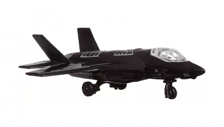 Тематическая Машинка Matchbox F-35 (B) Lightning Sky Busters 1:64 HHT34/HVM40 Black - Retromagaz, image 3