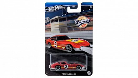 Тематична Машинка Hot Wheels Toyota 2000GT Vintage Racing Club 1:64 HRT81/HRV07 Red - Retromagaz, image 1