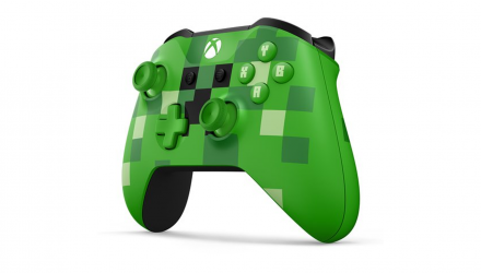 Геймпад Бездротовий Microsoft Xbox One Minecraft Limited Edition Version 2 Green Новий - Retromagaz, image 2