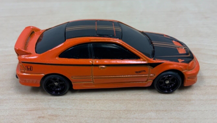 Тематическая Машинка Hot Wheels Honda Civic Si Honda 70th Anniversary 1:64 FKD25 Orange - Retromagaz, image 4